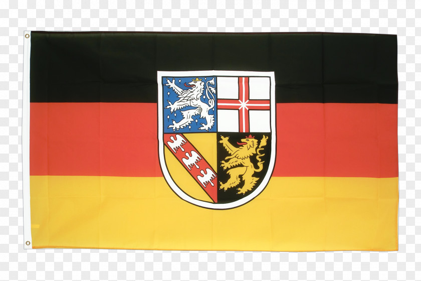 Flag Of Saarland Saar Protectorate Fahne PNG