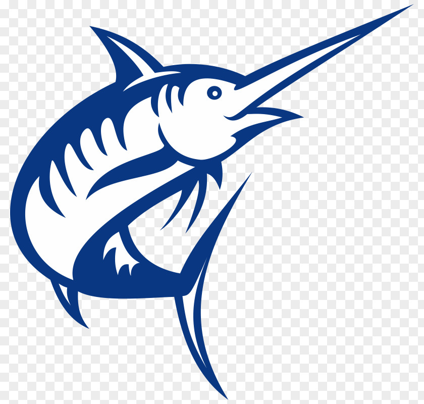 Marlin Fishing Atlantic Blue Clip Art PNG