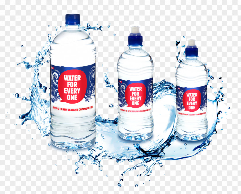 Mineral Water Distilled Bottled Drinking PNG