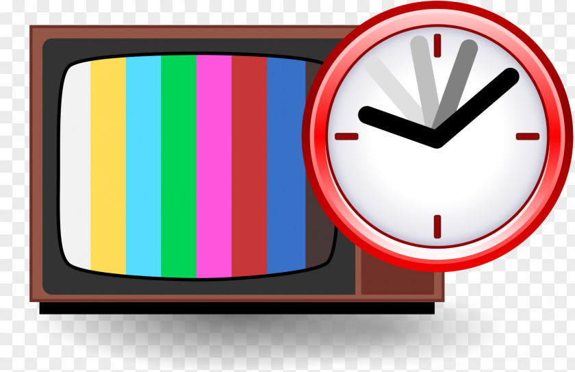 Tv Clock Clip Art PNG