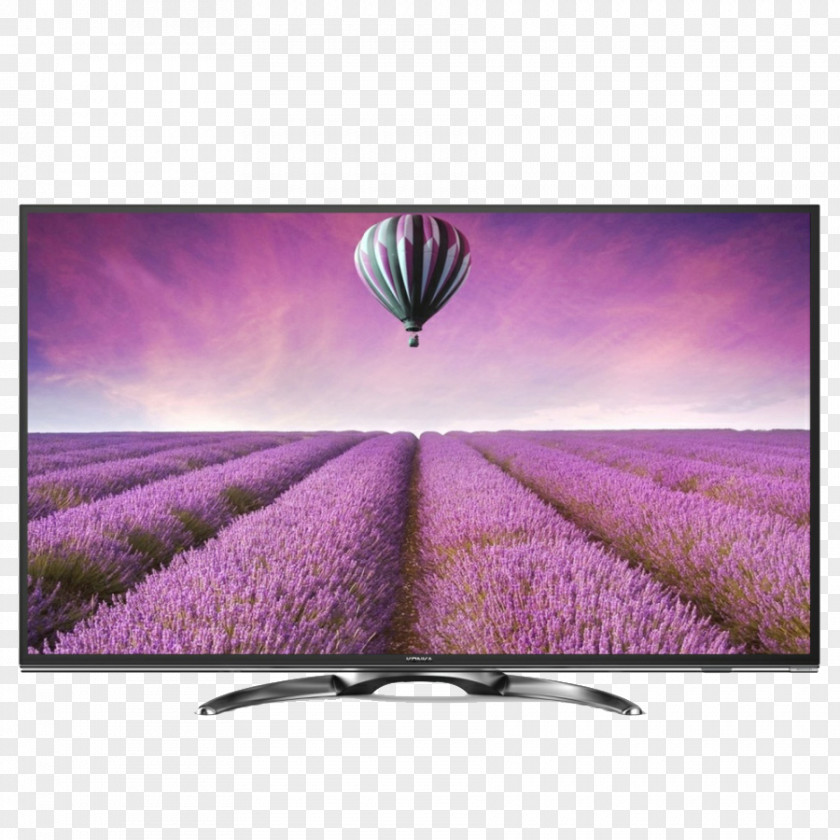 4K Colorful Hard-screen LCD TV Tangerine Dream Resolution Room High-definition Television PNG