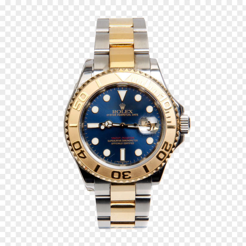 Blue Rolex Watch Yacht-Master II Datejust PNG