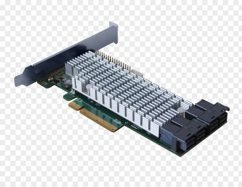 Computer Host Adapter RAID Serial Attached SCSI ATA Disk Array Controller PNG
