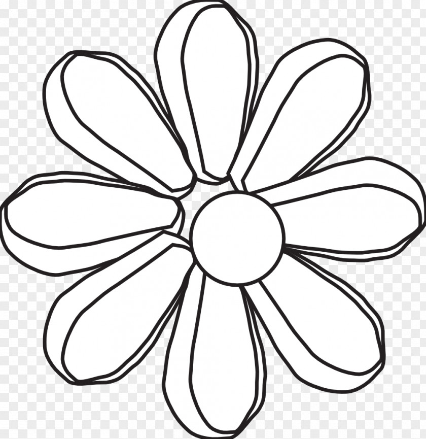 Hippy Bus Black And White Clip Art Petal Flower Monochrome Photography PNG