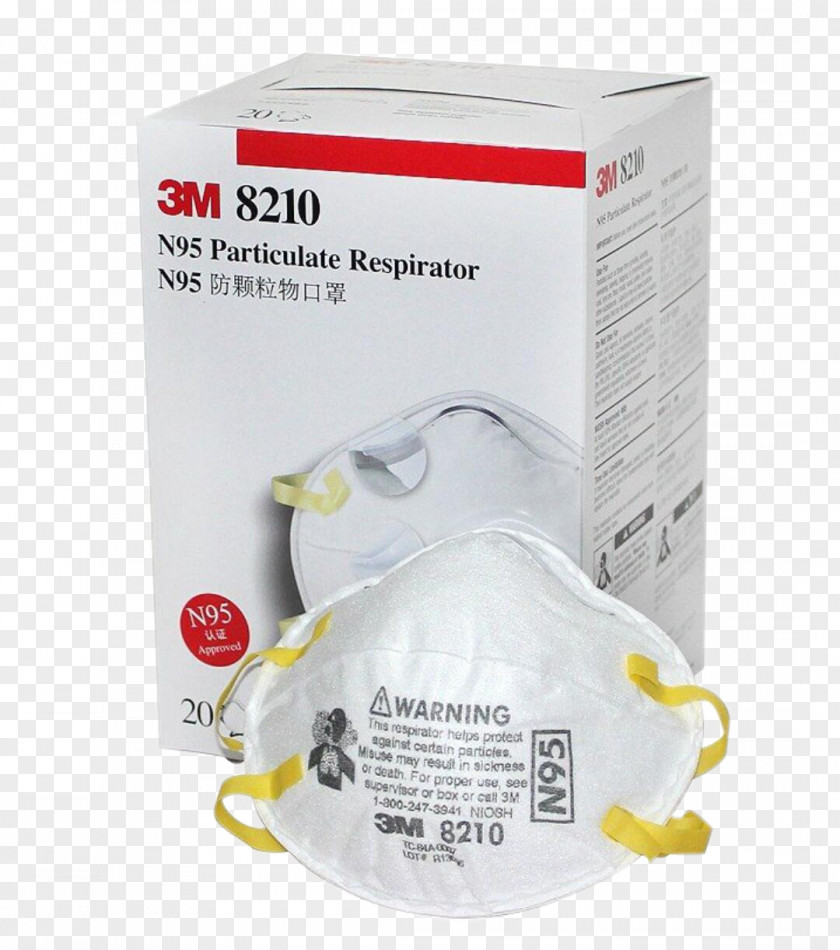 Respirator Particulate Type N95 Dust Mask 3M Price PNG