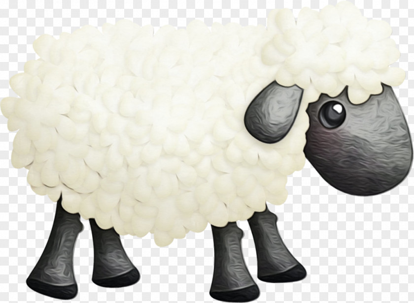Sheep Goat Stuffed Toy Wool Snout PNG