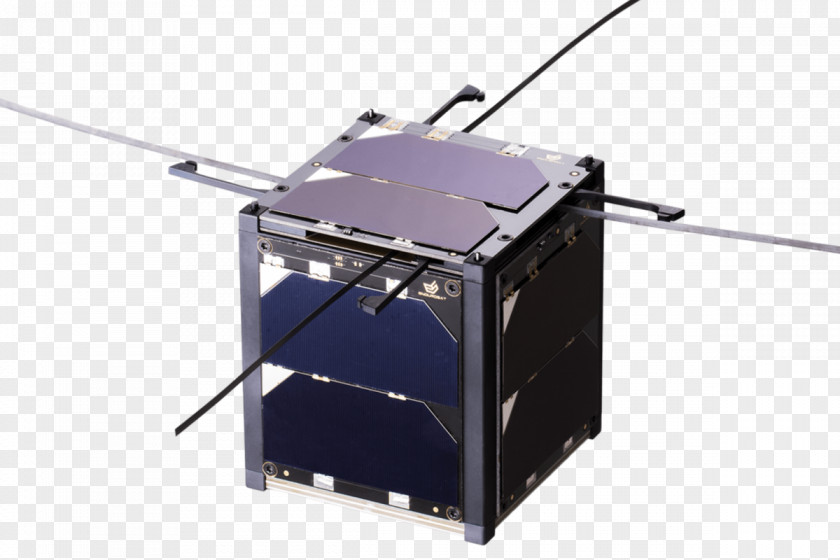 Solar Panel CubeSat Low Earth Orbit Payload Small Satellite PNG