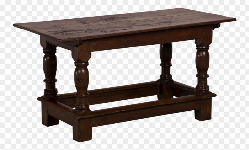 Antique Tables Refectory Table Mission Style Furniture Couch Trestle PNG