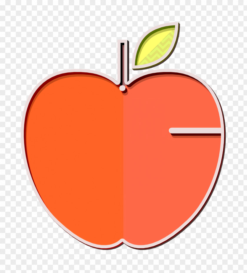 Apple Icon School Elements Fruit PNG