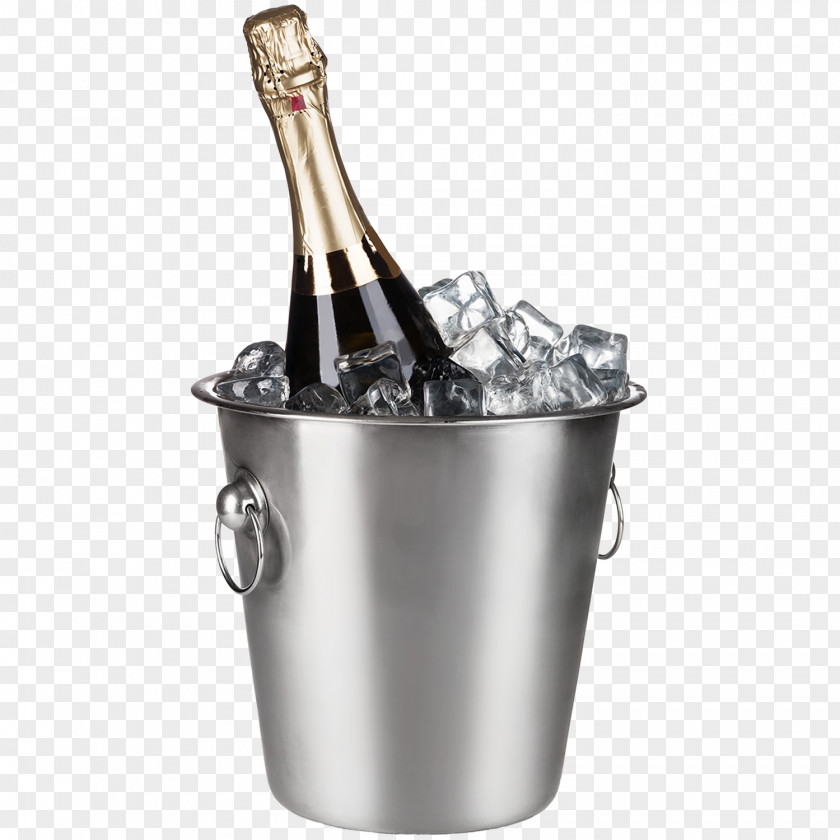 Champagne Sparkling Wine Bucket Drink PNG