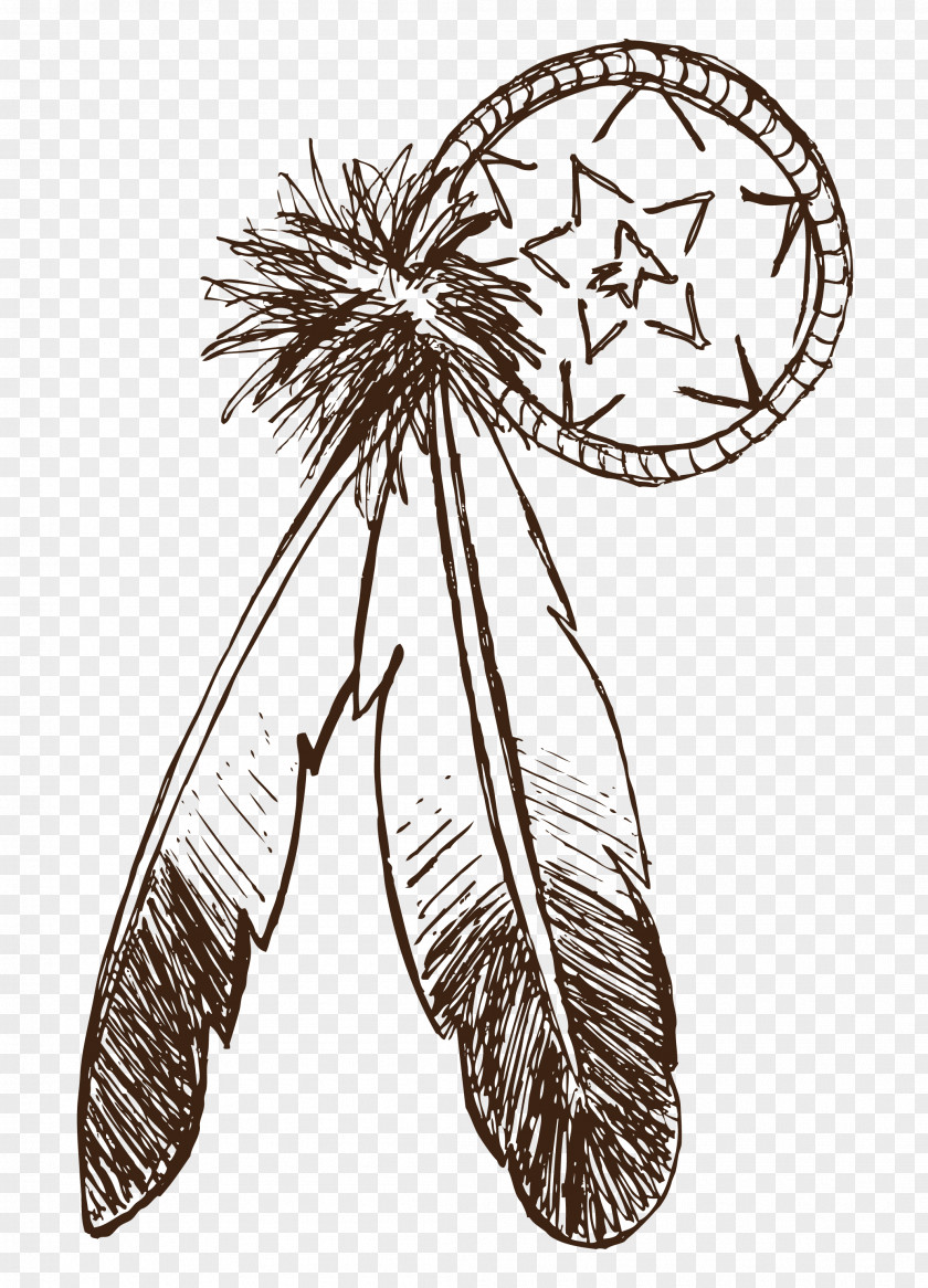 Feather Logos Person Tribe Pen PNG