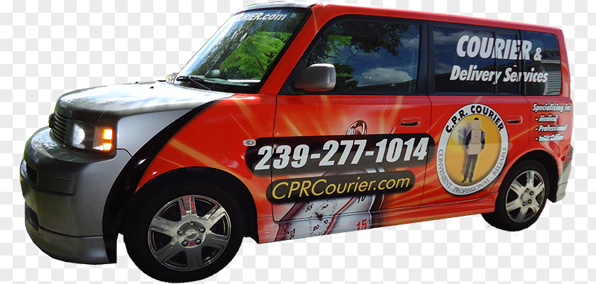 Delivery Courier Scion XB CPR Car PNG