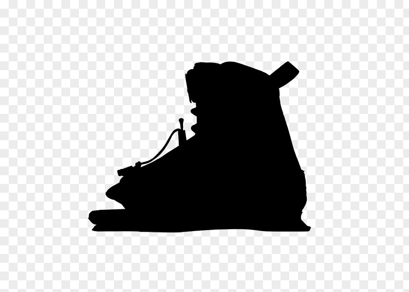 M Shoe Clip Art Silhouette Black & White PNG