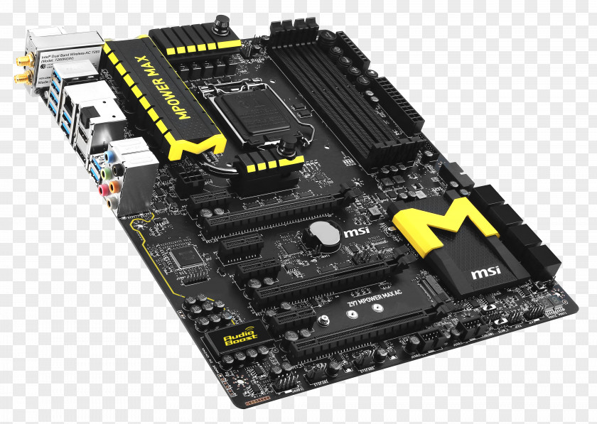 Motherboard LGA 1150 MSI DDR3 SDRAM CPU Socket PNG