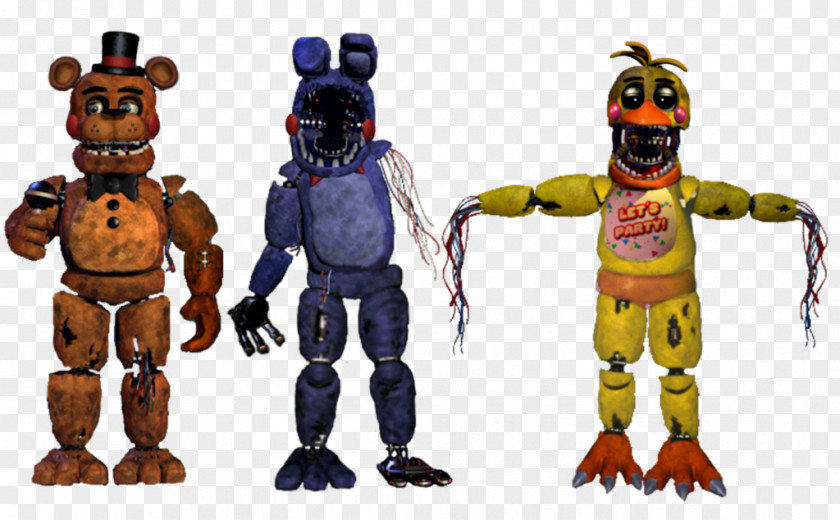 Old Toys Five Nights At Freddy's 2 Freddy's: Sister Location Animatronics Actroid PNG