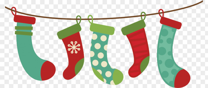 Stockings Cliparts Santa Claus Christmas Clip Art PNG