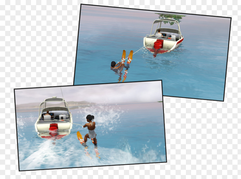 Water Skiing The Sims 3: Island Paradise Balloon Leisure PNG