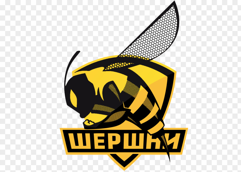 Bee Honey Hornet Logo American Football PNG
