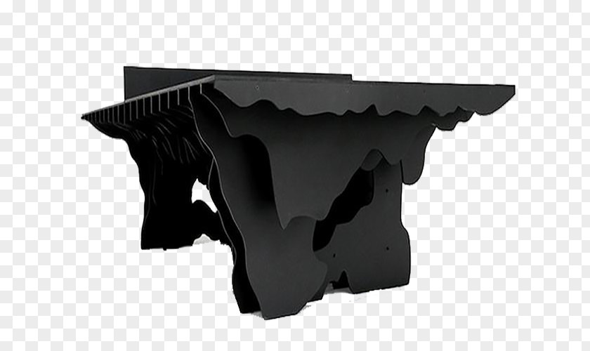 Black Simple Table Tennis Video Game Design Furniture PNG