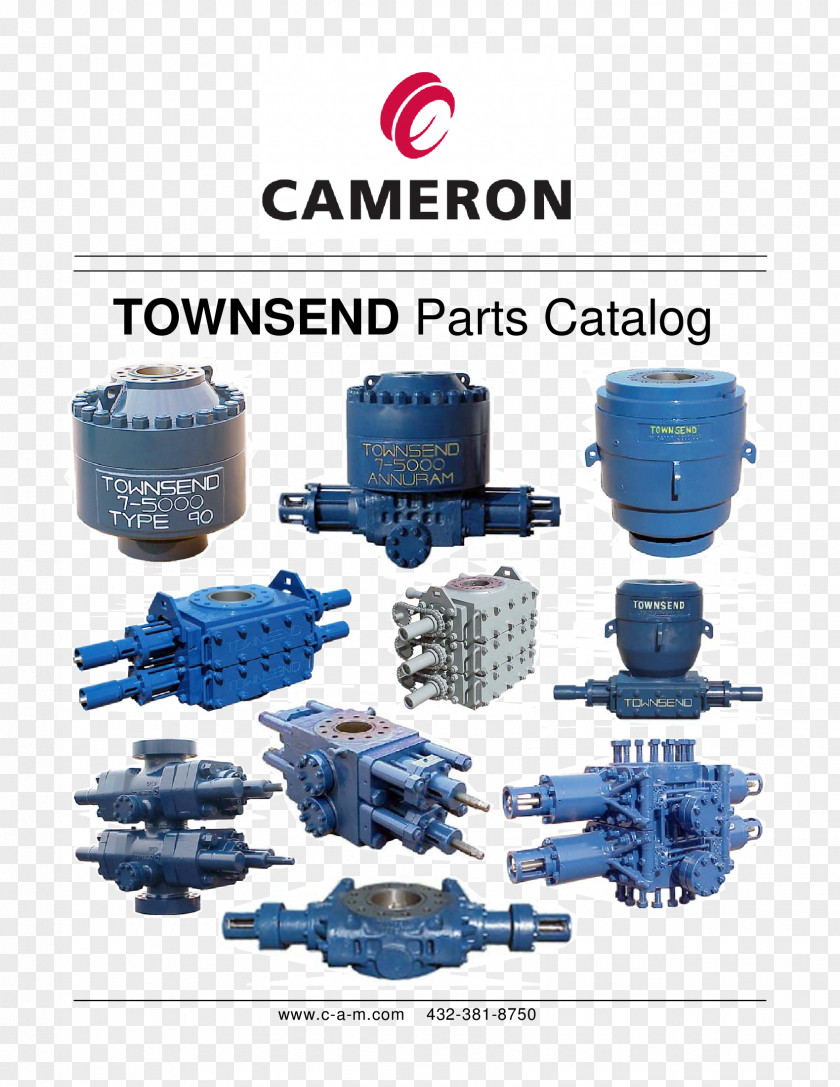 Cameron Ram-type Blowout Preventer International Product Catalog Comercial PNG