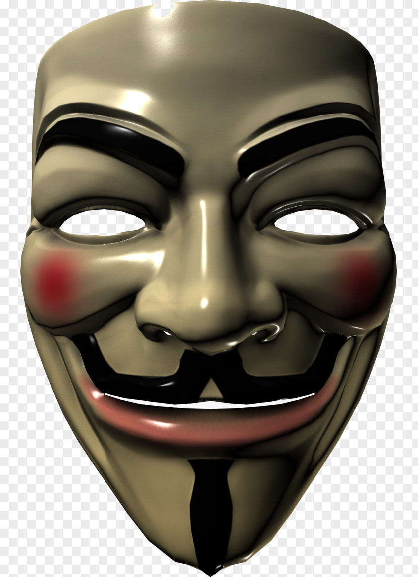 Anonymous Mask Guy Fawkes V For Vendetta PNG