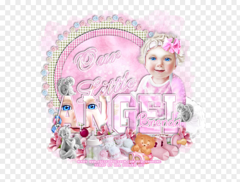 Doll Pink M Toddler RTV PNG
