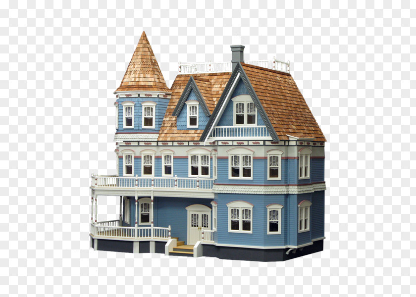 House Dollhouse Victorian Era Toy PNG