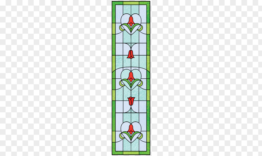 Line Stained Glass Symmetry Pattern PNG