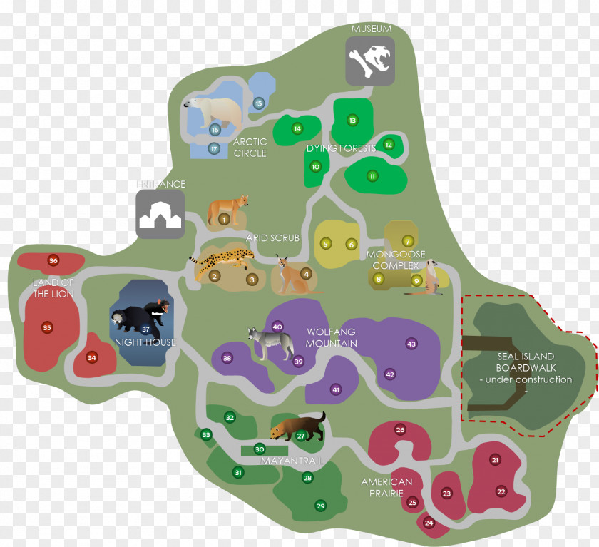Map Zoo Tycoon 2: Extinct Animals Marine Mania Platypus PNG