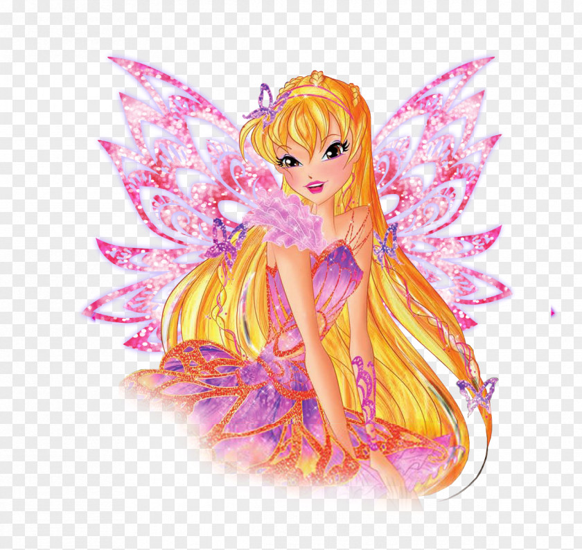 Season 7 Tecna ButterflixFairy Stella Fairy Winx Club PNG
