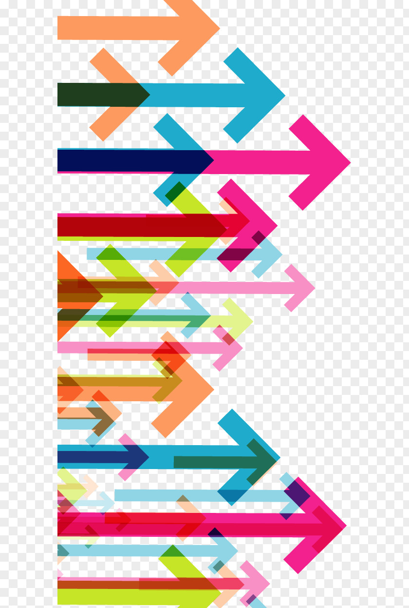 Vector Color Illustration Right Arrow Euclidean Clip Art PNG