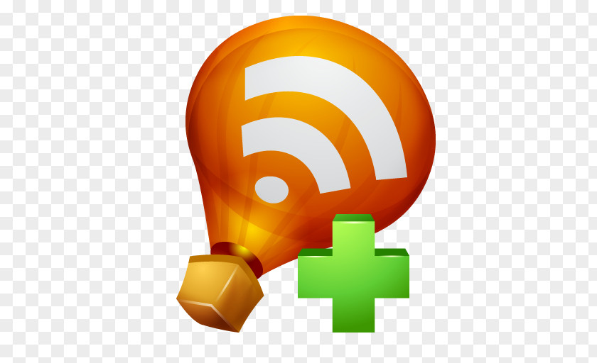 Hot Air Balloon RSS Web Feed Blog ICO Icon PNG