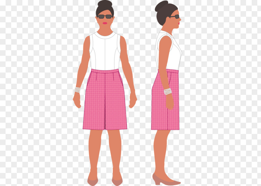Karkat Peixes Skirt Pattern Dress Pink M PNG