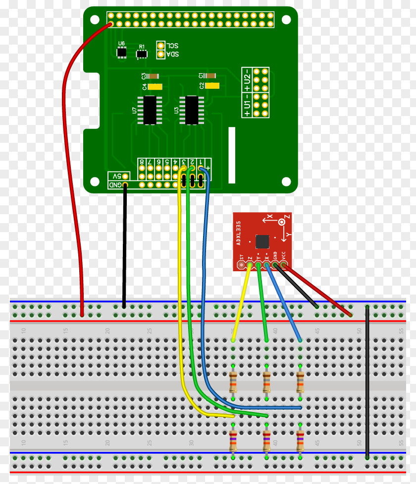 Microcontroller Electronics Analog-to-digital Converter Raspberry Pi Analog Signal PNG