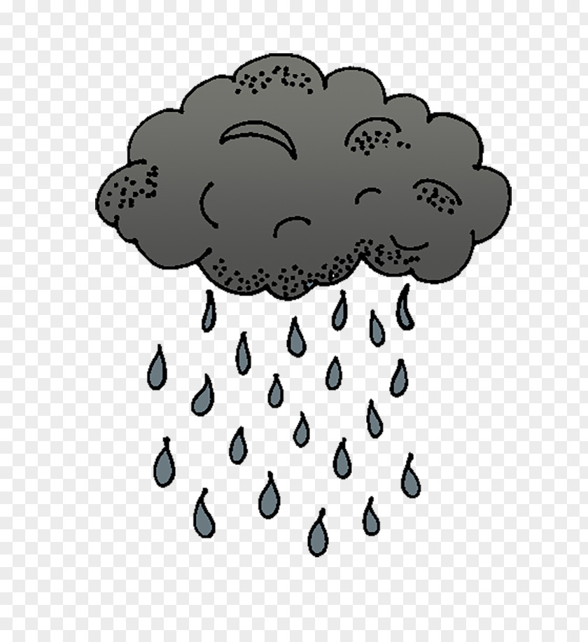 Rain Coloring Book Cloud Storm Adult PNG