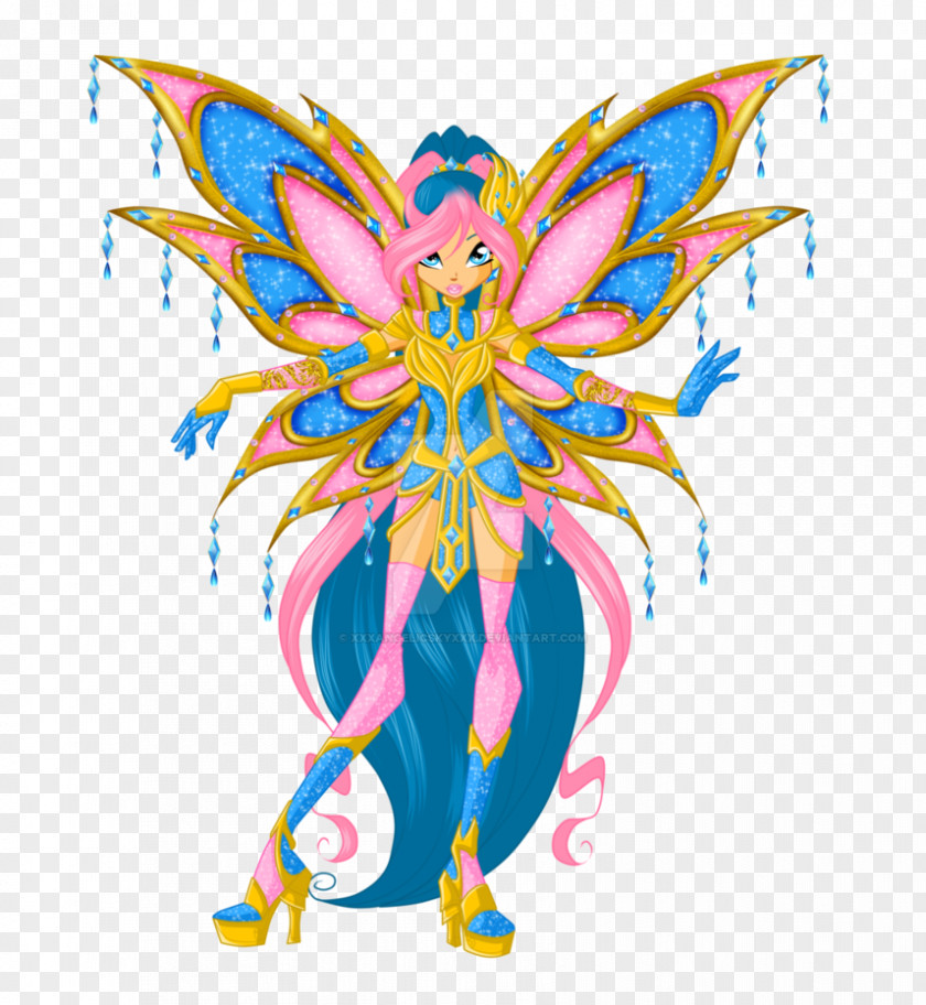 Rainbow Fairy Wings Halloween DeviantArt Artist Illustration Clip Art PNG