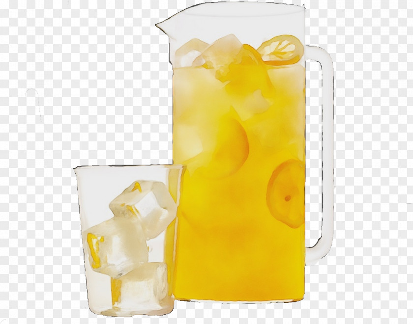 Harvey Wallbanger Cocktail Garnish Spritzer Lemonade Fuzzy Navel PNG