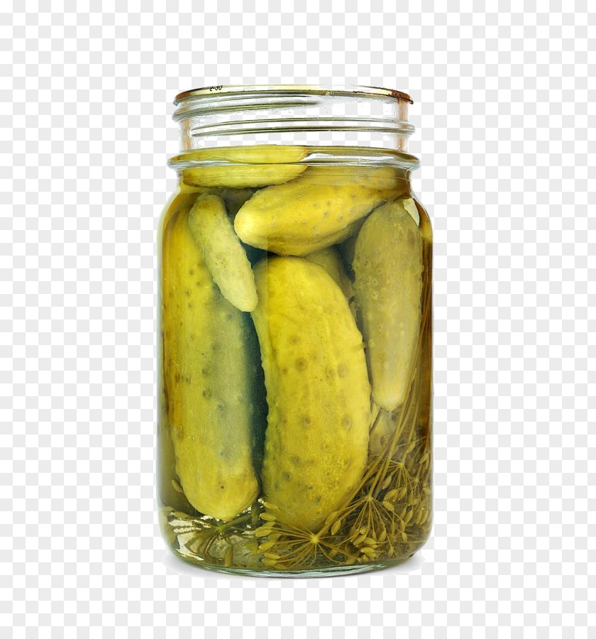 Kosher Pickle Pickled Cucumbers Cucumber Jar Food Pickling Dill PNG