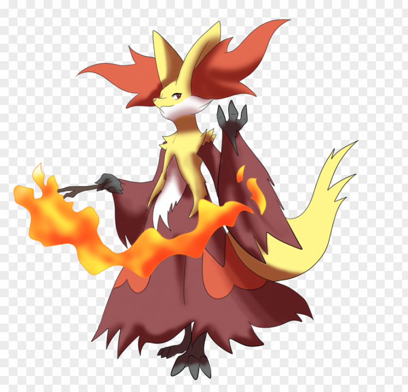 Shiny Delphox Pokémon X And Y Fennekin Evolution Braixen PNG