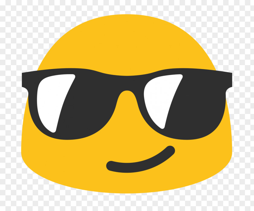Smile Sunglasses Emoji PNG