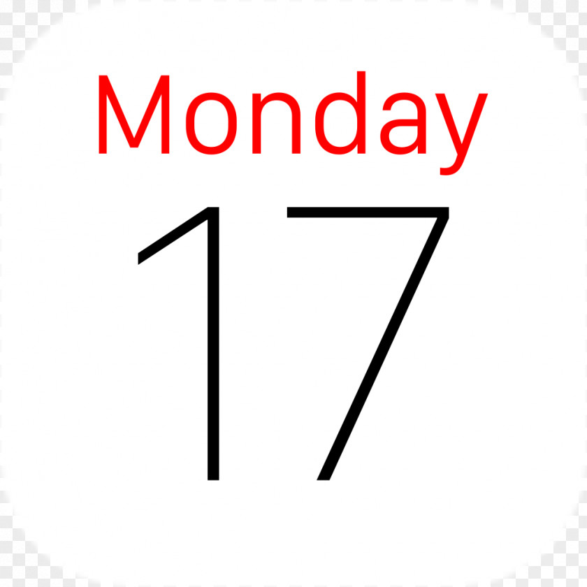 Text Font Calendar IPhone PNG