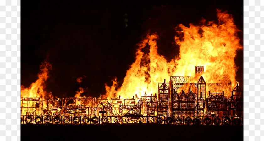 London Great Fire Of Conflagration Flame PNG