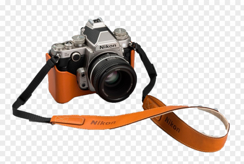 Vintage Camera Nikon Df D4 Digital SLR PNG