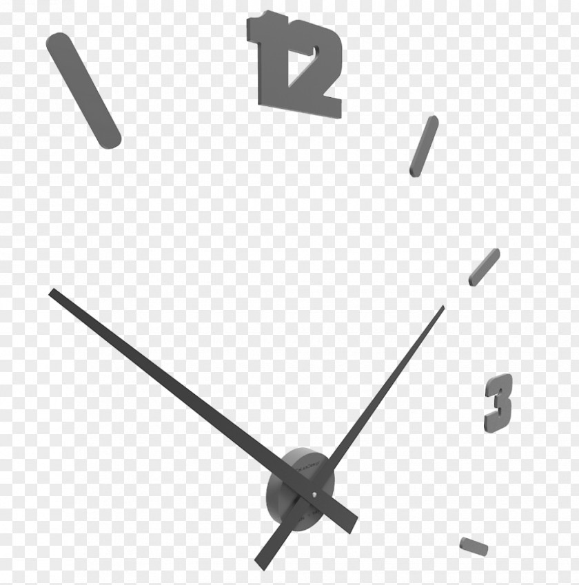 Clock Black Online Shopping White PNG