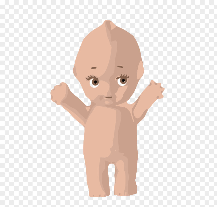 Cute Baby Kewpie Doll Clip Art PNG