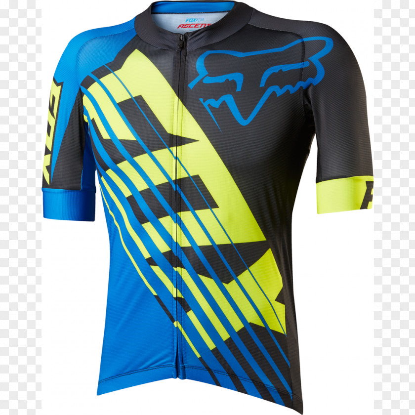 Cycling Jersey T-shirt Fox Racing PNG
