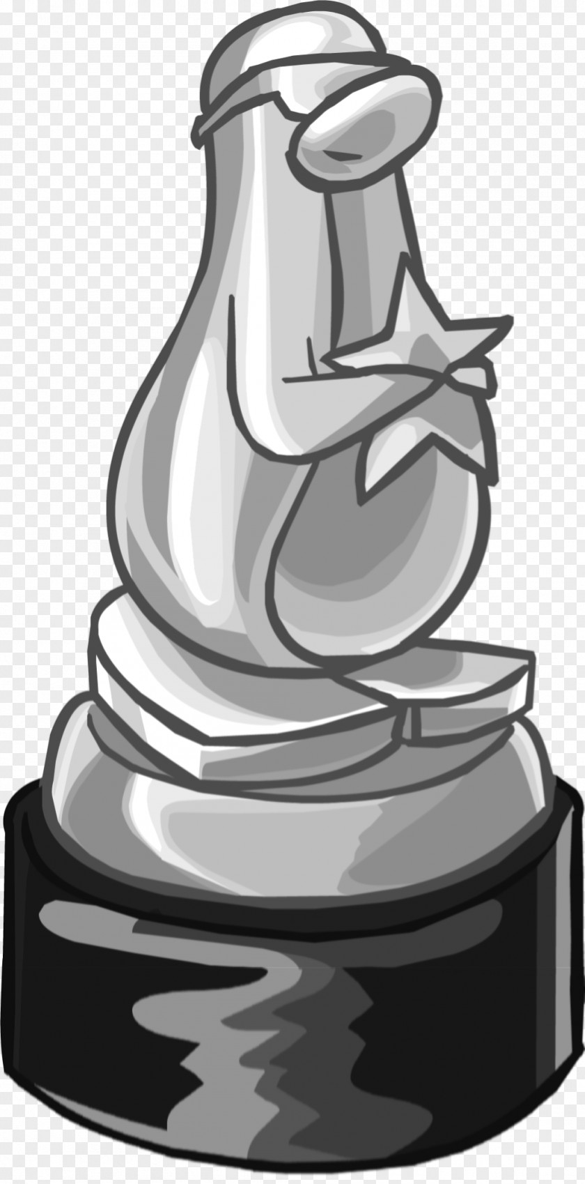 Penguin Club Video Games Gold Award PNG