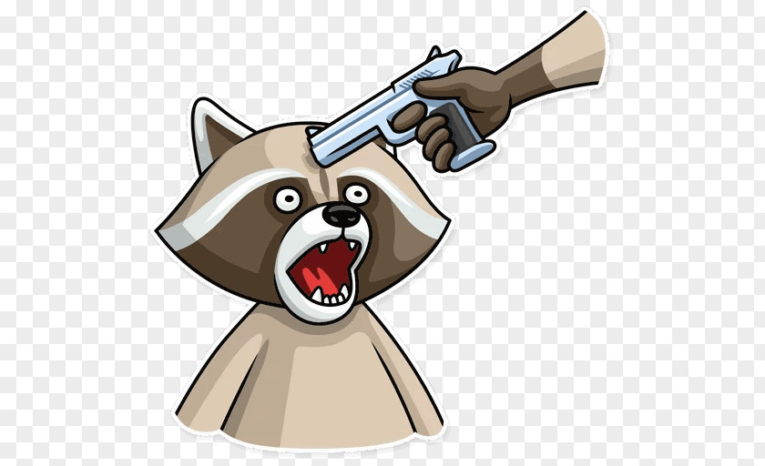 Raccoon Dog Sticker Telegram Crime PNG
