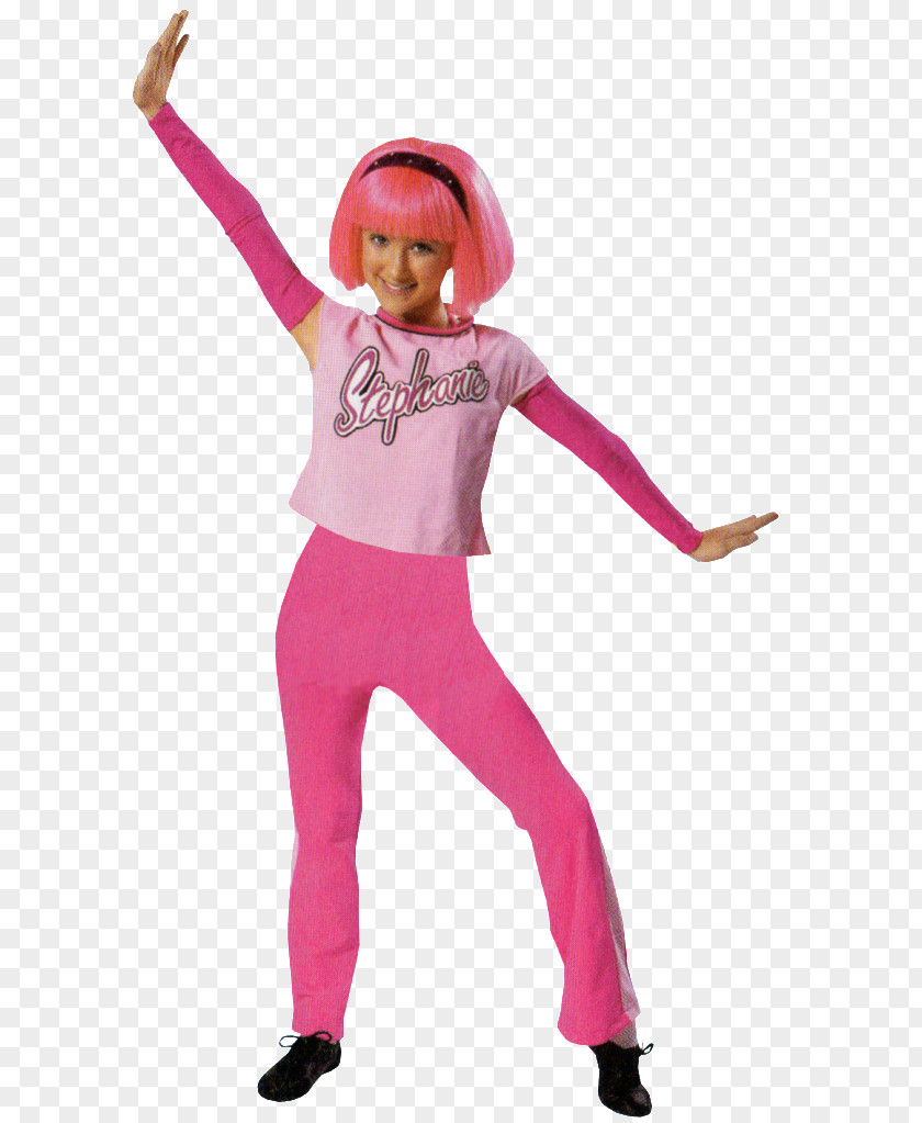 Lazy Town Costume Performing Arts Pink M Headgear Shoe PNG