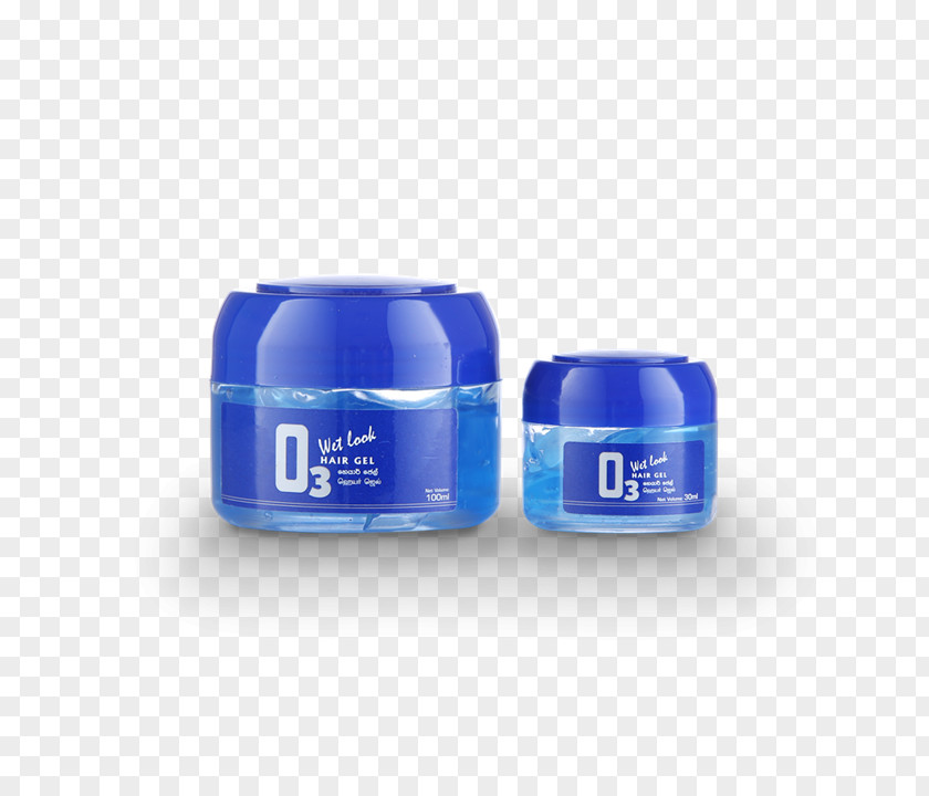 Design Cream Cobalt Blue Gel PNG